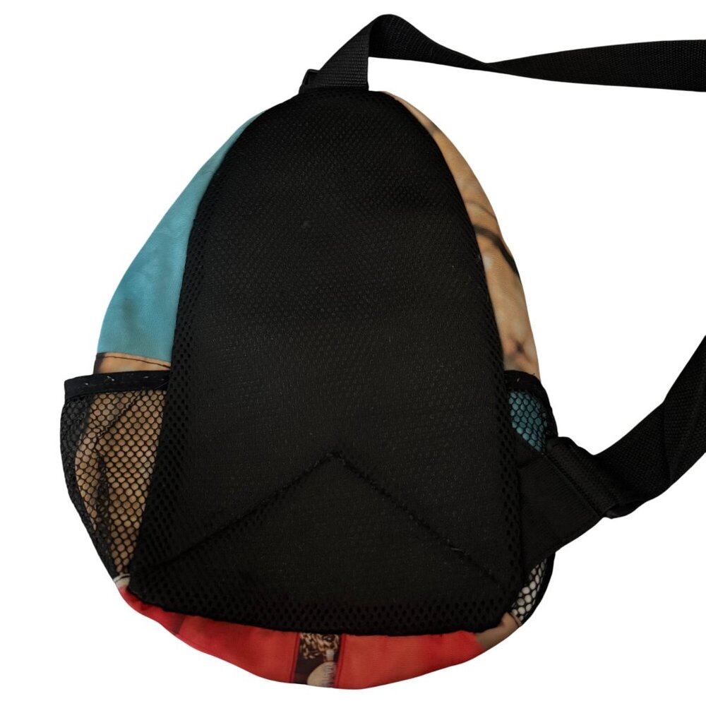 Nipsey Hussle Print Sling Backpack With Front Poc… - image 3